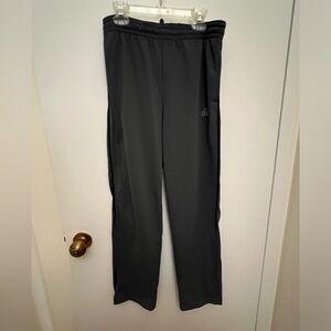 Girls Comfy Gray Athletic Pants, Size Large (14/16) with Drawstring